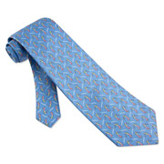 Swing Tie by Alynn Novelty -  Light blue Silk