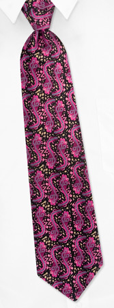 Ebola Tie by I Awareables -  Black Silk
