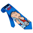 Crying Isn't Going to Help blue silk Tie Crying Isn't Going to Help blue silk Tie