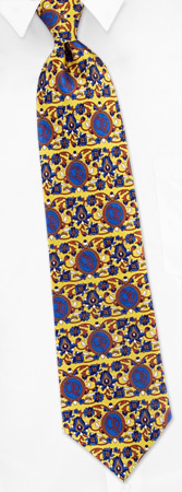 CTR Tie by Inspire Neckwear -  Gold Silk