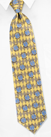 Called To Serve Tie by Inspire Neckwear -  Yellow Silk