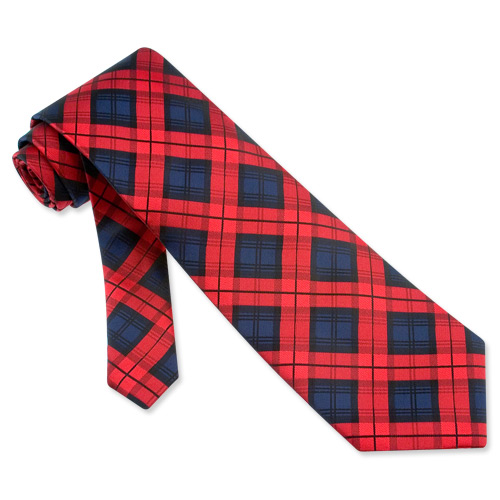Lindsay Plaid Tie by The red plaid tie. Lindsay Plaid Tie by The
