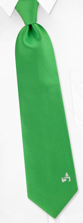 Save the Forest Tie by Save the Forest -  Green Microfiber