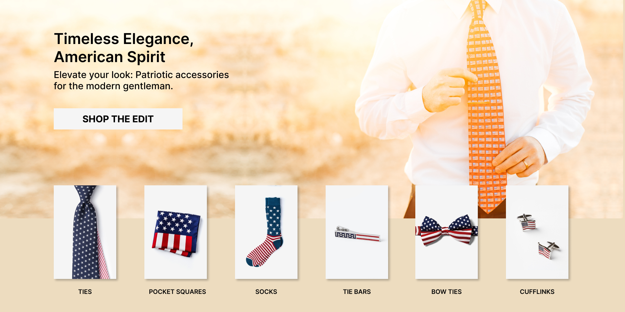 TIES | Patriotic Products 20% Off