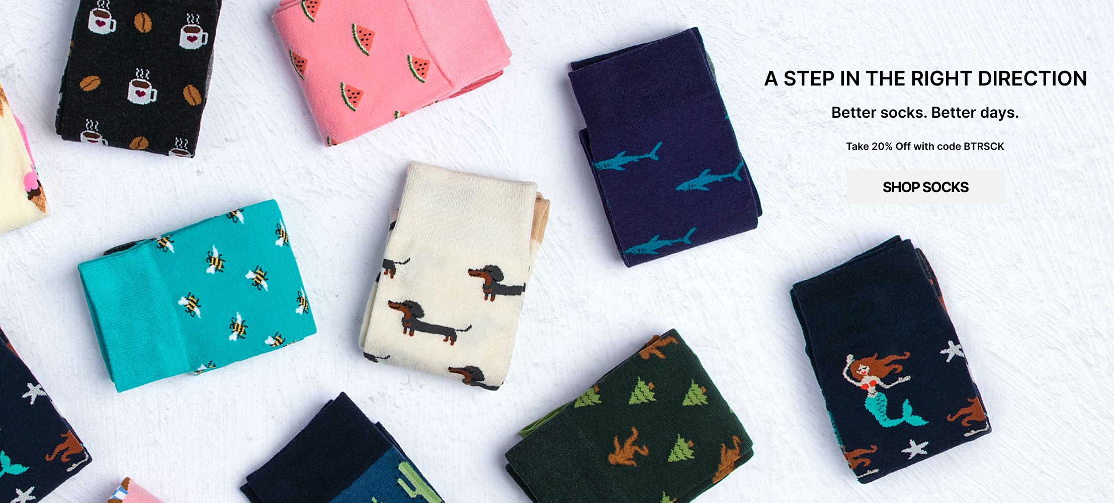 TIES | Sock Sale 20% Off sidewide