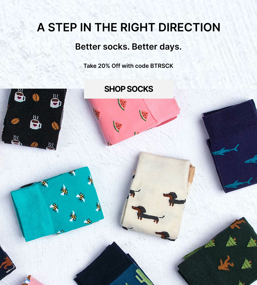 TIES | Sock Sale 20% Off sidewide